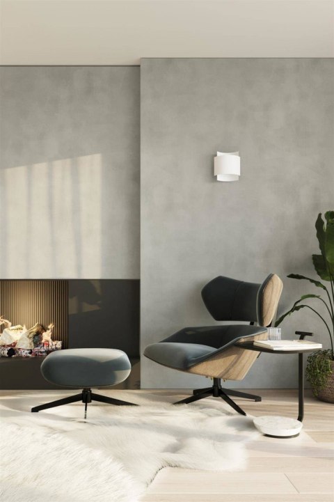 Sollux Lampa Kinkiet IMPACT biały