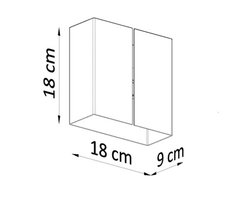 Sollux Lampa Kinkiet LINEA