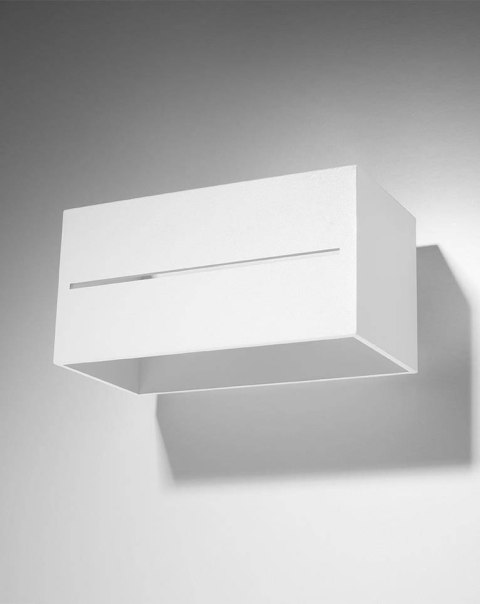 Sollux Lampa Kinkiet LOBO MAXI biały