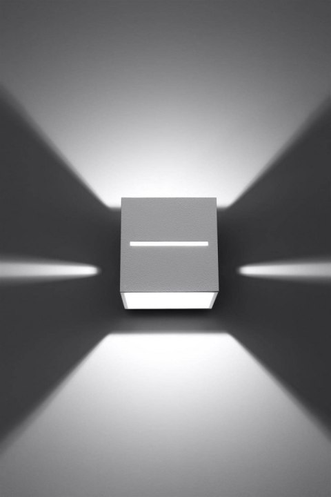 Sollux Lampa Kinkiet LOBO biały