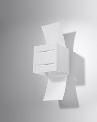 Sollux Lampa Kinkiet LORETO biały