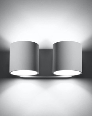 Sollux Lighting Kinkiet ORBIS 2 biały