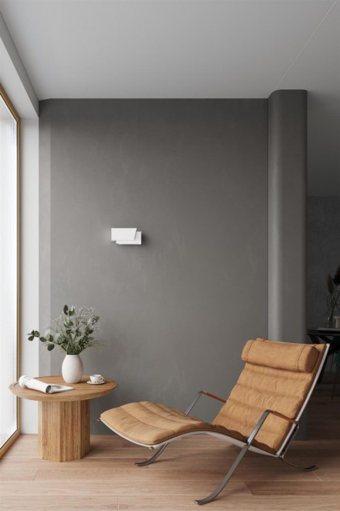 Sollux Lampa Kinkiet PIEGARE biały