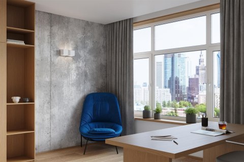 Sollux Lampa Kinkiet QUAD 2 biały