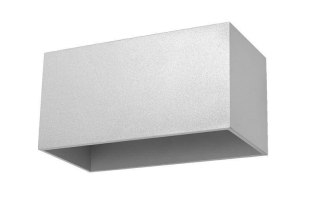 Sollux Lampa Kinkiet QUAD MAXI szary