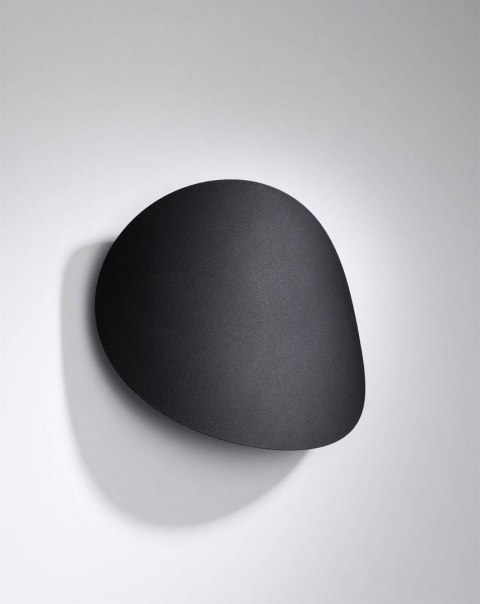 Sollux Lampa Kinkiet SENSES czarny