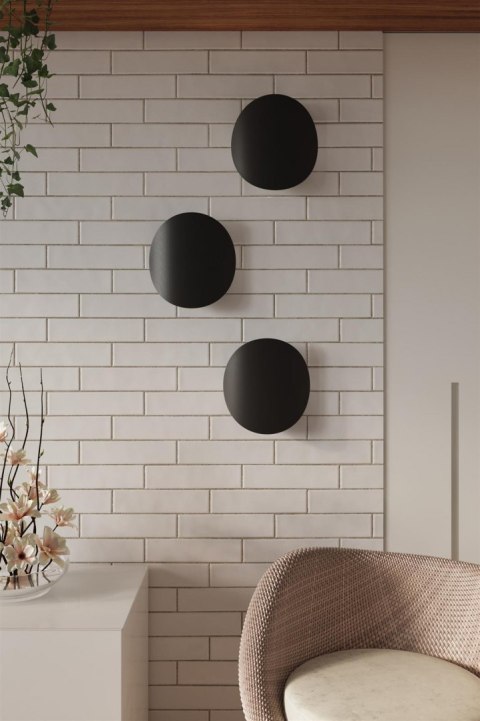 Sollux Lampa Kinkiet SENSES czarny