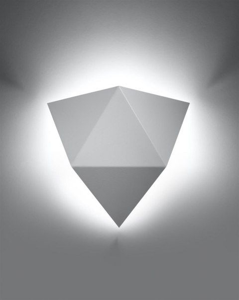 Sollux Lampa Kinkiet SOLIDO biały