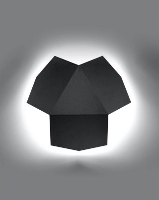 Sollux Lampa Kinkiet TRE czarny
