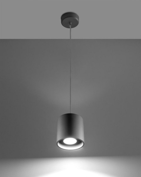 Sollux Lampa wisząca ORBIS 1 szary