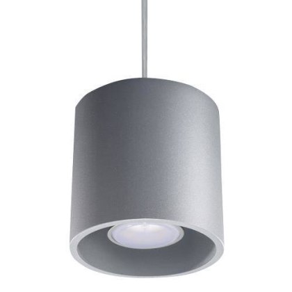 Sollux Lampa wisząca ORBIS 1 szary