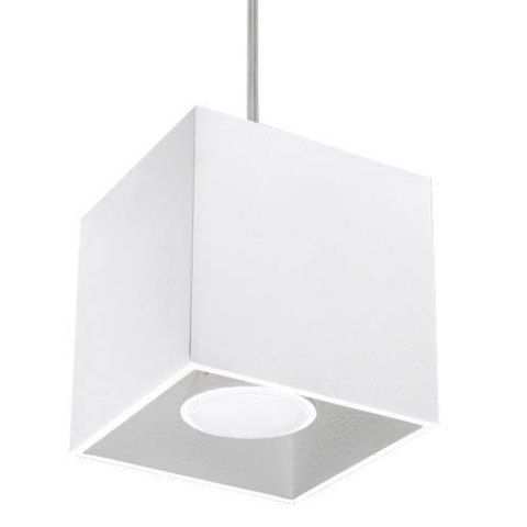 Sollux Lampa wisząca QUAD 1 biały