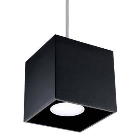 Sollux Lampa wisząca QUAD 1 czarny