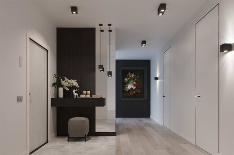 Sollux Lampa wisząca QUAD 1 czarny