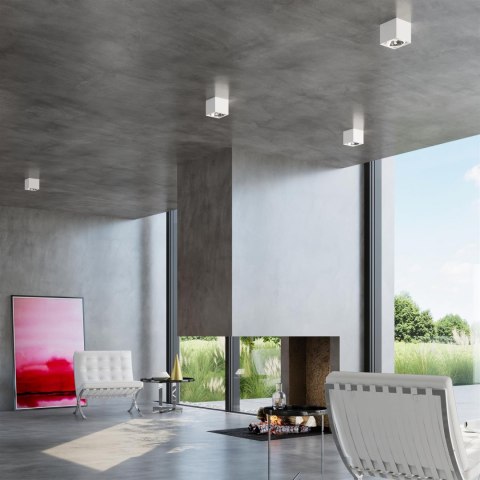 Sollux Lampa Plafon BLAKE biały