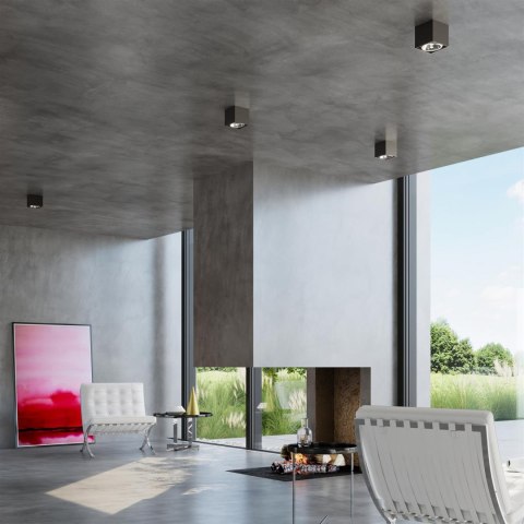 Sollux Lampa Plafon BLAKE czarny