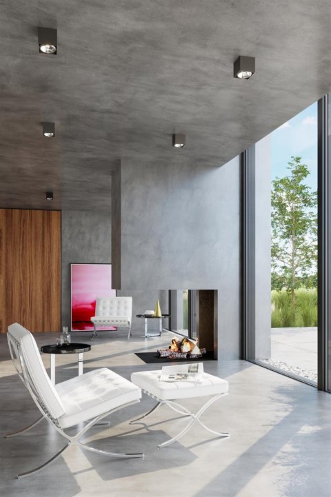 Sollux Lampa Plafon BLAKE czarny