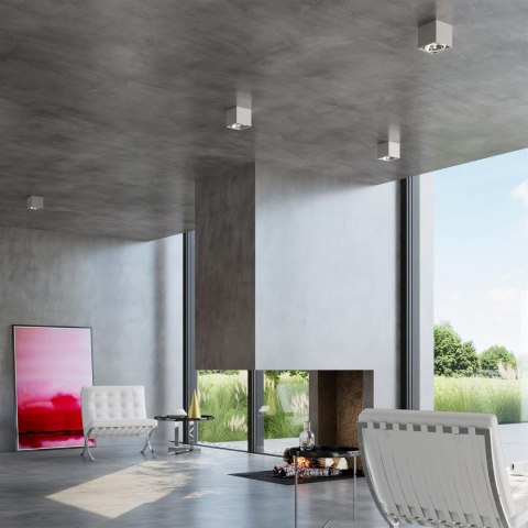 Sollux Lampa Plafon BLAKE szary