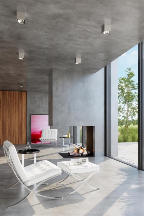 Sollux Lampa Plafon BLAKE szary