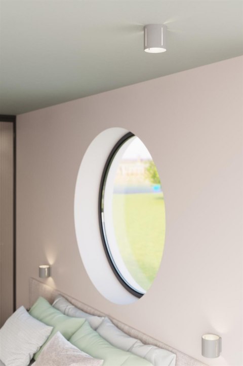 Sollux Lampa Plafon INEZ szary