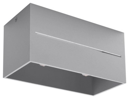 Sollux Lighting Plafon LOBO MAXI szary