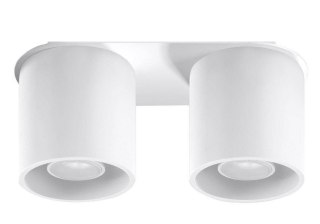 Sollux Lighting Plafon ORBIS 2 biały
