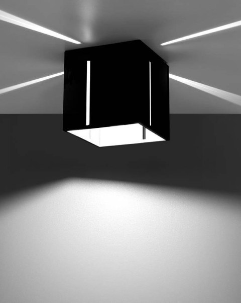 Sollux Lampa Plafon PIXAR czarny