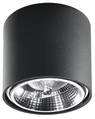 Sollux Lighting Plafon TIUBE czarny