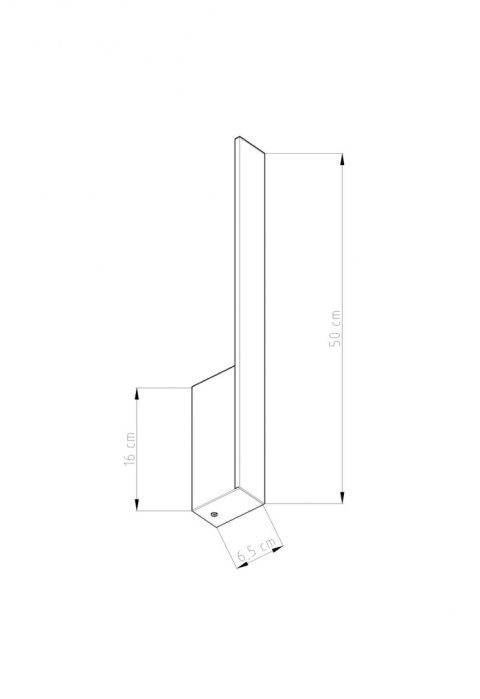 Kinkiet LAHTI S biały LED 4000K