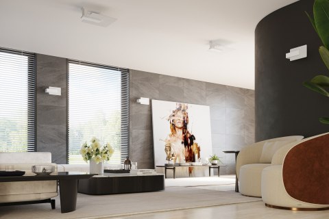 Sollux Lampa Kinkiet LAPPO biały