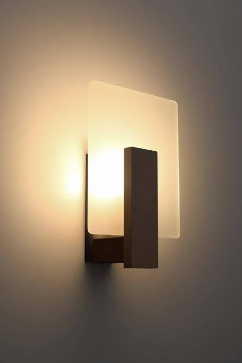 Sollux Lampa Kinkiet LAPPO wenge