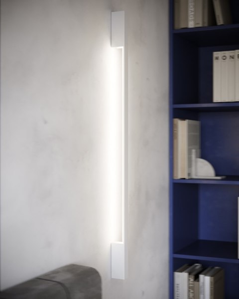 Sollux Lampa Kinkiet SAPPO L biały LED 3000K