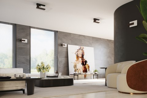 Sollux Lampa Plafon LAPPO wenge