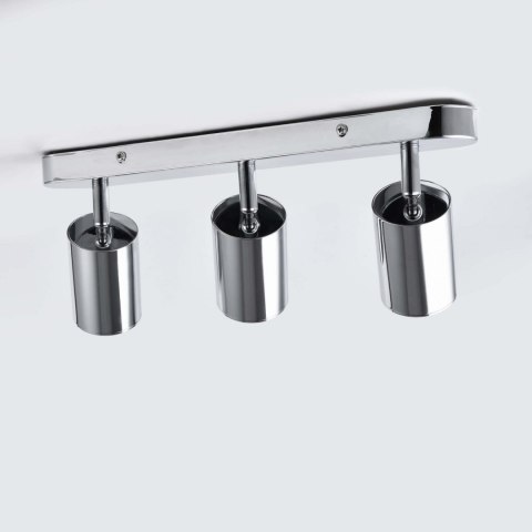 Zestaw reflektorów spot Belize chrom IP44 3xGU10 Light Prestige