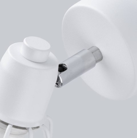 Sollux Lampa Kinkiet ARTEMIS 1 biały