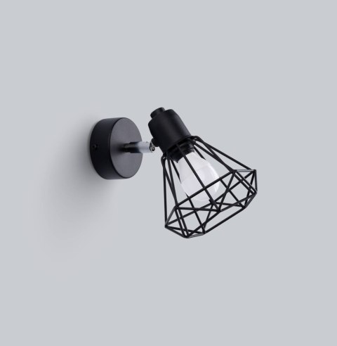 Sollux Lampa Kinkiet ARTEMIS 1 czarny