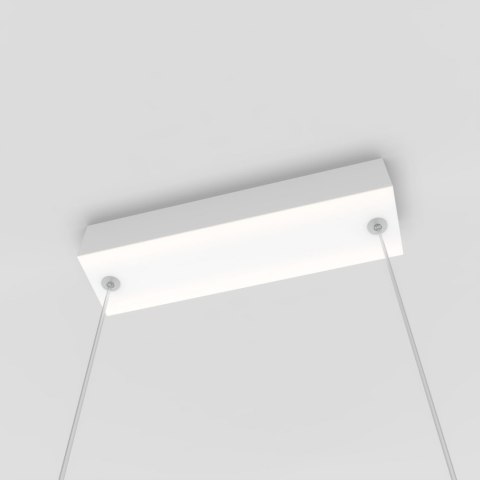 Żyrandol Lampa wisząca Mirror duża 1xLED biała LP-999/1P L WH