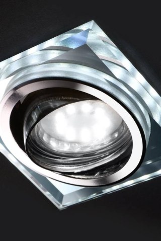 Oprawa stropowa uchylna kwadrat biały LED oczko GU10 SSU-22 Candellux 2263045