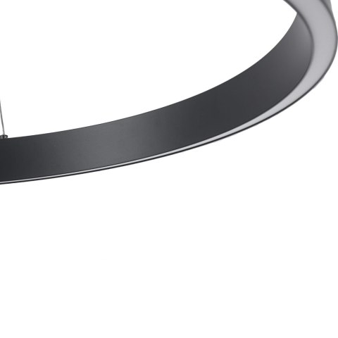 Lampa wisząca Midway Triangle czarna LED 3000K Light Prestige