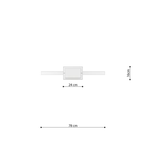 Lampa wisząca RIO 78 złota LED 3000K