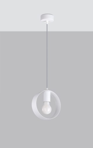 Sollux Lampa wisząca TITRAN 1 biała