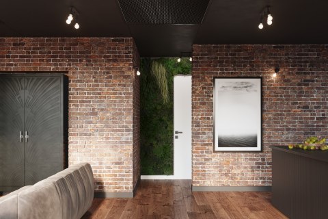 Sollux Lampa Plafon FORNES 3 czarny