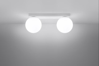 Sollux Lighting Plafon YOLI 2 biały