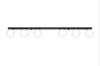 Sollux Lampa Plafon YOLI 6 czarny