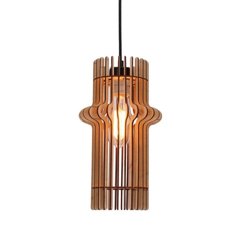 Eco 4 lampa wisząca 1x40 e27 Abażur drewniany