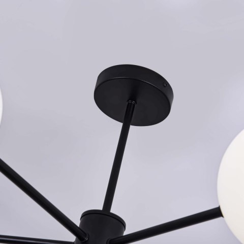 Lampa wisząca Roma 5 czarna 5xE14 Light Prestige