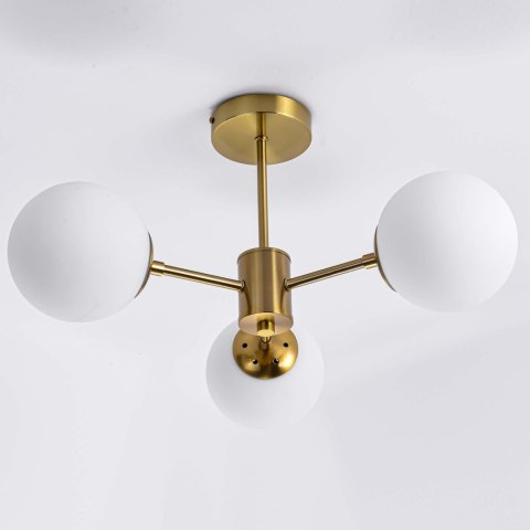 Lampa wisząca Roma 3 złota 3xE14 Light Prestige