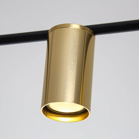 Lampa wisząca Arizona czarno - złota 9xGU10 Light Prestige