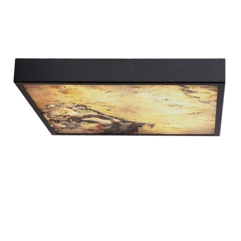Luxan Lampa sufitowa 39x39 czarny 48w led 4000k led indian autumn