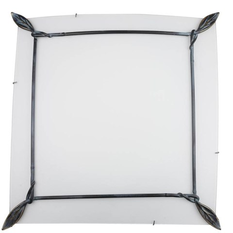 Plafon kwadratowy szklany lampa Laur